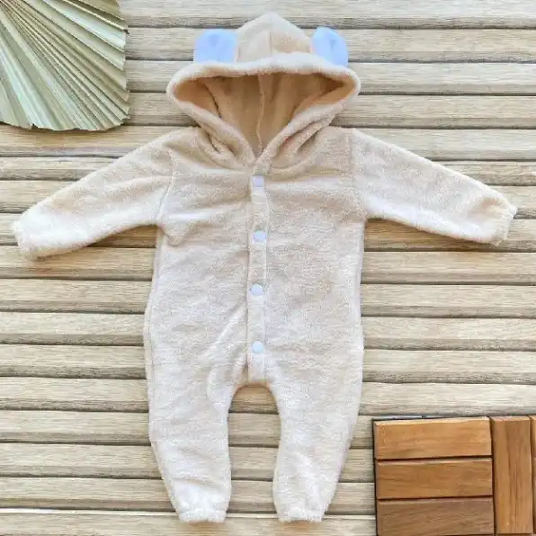 Jumper Bodysuit Bayi 0-6 Bulan Jumper New Born Baby Bulu Karakter Bahan Katun Kostum Jumpsuit