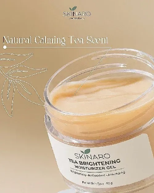 SKINCARE TEA BRIGHTENING MOISTRUIZER GEL