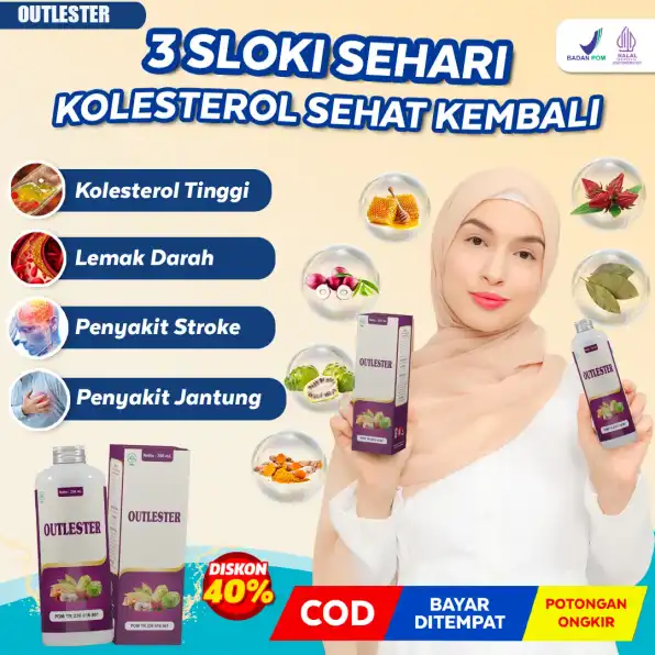 Outlester Obat Kolesterol dan Trigliserida Tinggi