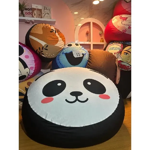 Bean bag Sofa Squishy Spesial Motif Karakter Siap Pakai