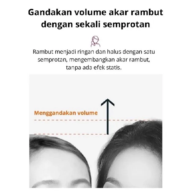 Dry shampoo Semprotan Rambut Kering Untuk Mengembangkan Rambut Minyak Rambut Kontrol Rambut Berminya