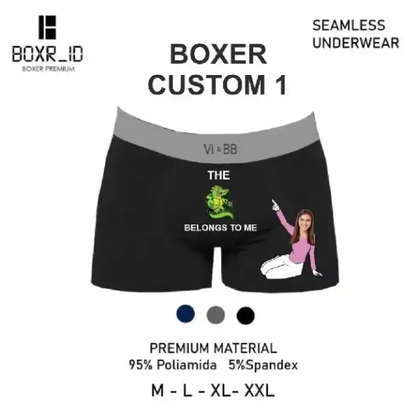 Boxer Custom Foto Celana Dalam Custom Foto Anti Pelakor Celana Dalam Viral Anti Pelakor