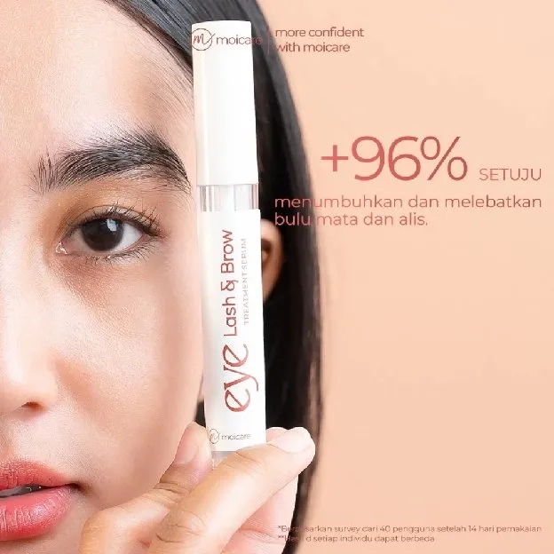 Moicare Eye Lash & Brow Growth Serum - Penumbuh Pelebat Penebal Alis & Pemanjang Bulu Mata