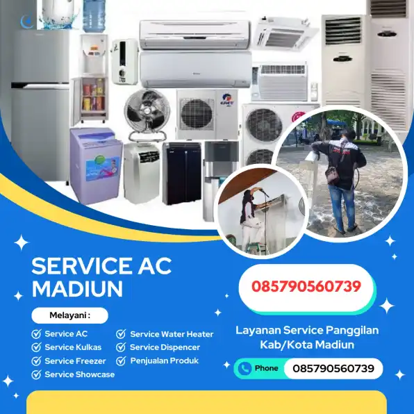 Service AC Pilangkenceng Madiun 085790560739