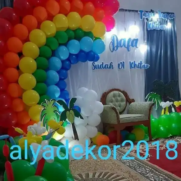 Dekorasi Balon Ultah Bandung 0821-2177-0049 Alyadekor2018