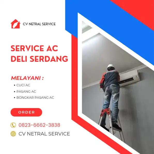 Spesialis Pasang AC Deli Serdang 082366623838