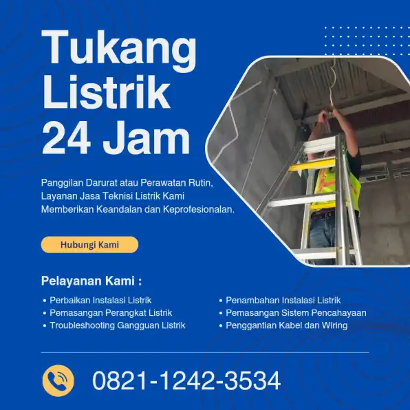 Tukang Listrik Serua Indah Tangerang Selatan 0821-1242-3534