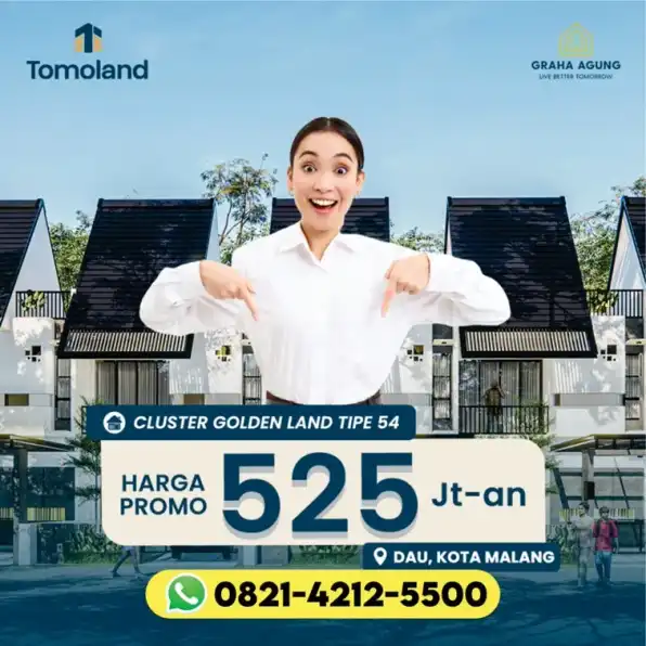 Rumah Kost Malang dengan Kawasan Lengkap Fasilitas Umumnya dapat Passive Income di Tomoland