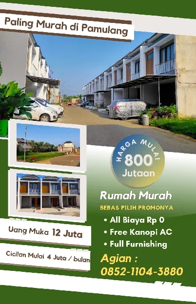 Hunian rumah murah