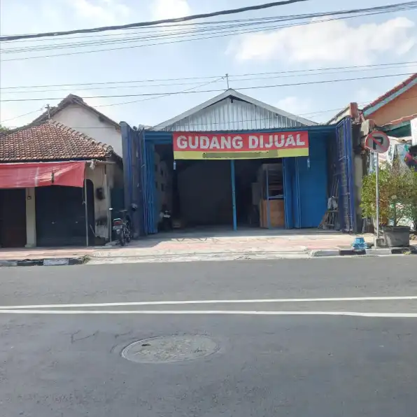 Jual Gudang Strategis di Raya Suryowijayan Kota Jogjakarta