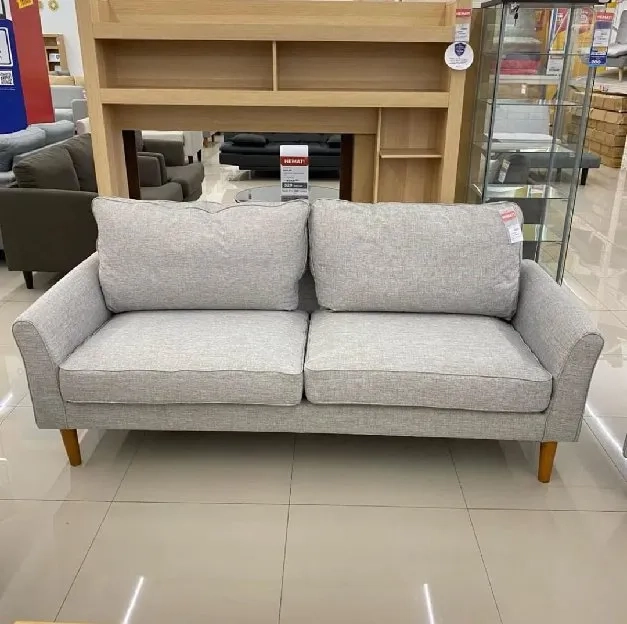 Selma Amora Set Sofa Minimalis Abu - Abu