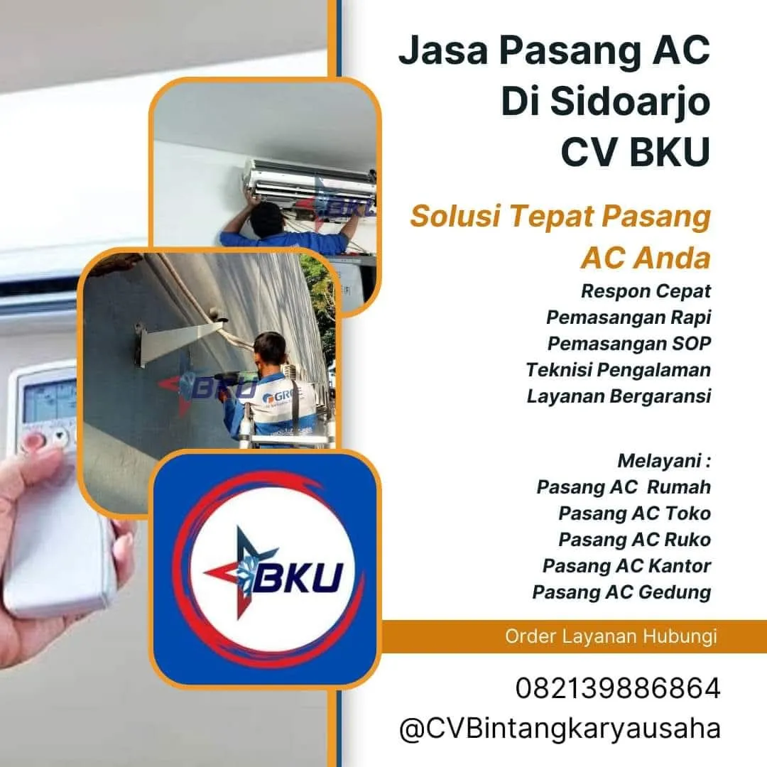 Service AC Sidoarjo : Bebas Panas, Harga Hemat