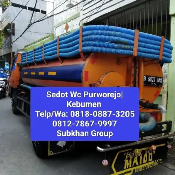 Sedot Wc Karanggayam Kab Kebumen 0818-0887-3205 Subkhan Group