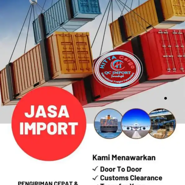 Layanan jasa'import allkes lewat jalur udara sistem borongan