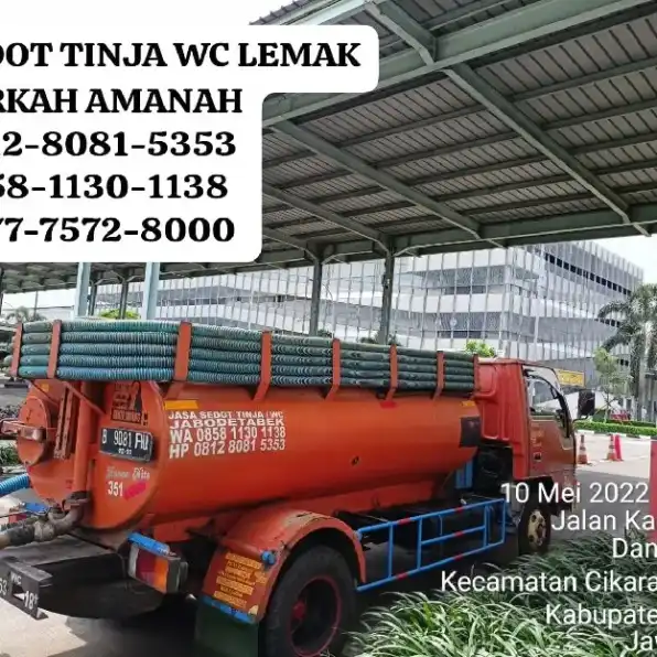 Sedot Wc Limbah Bantar gebang Bekasi 0858-1130-1138 Berkah Amanah