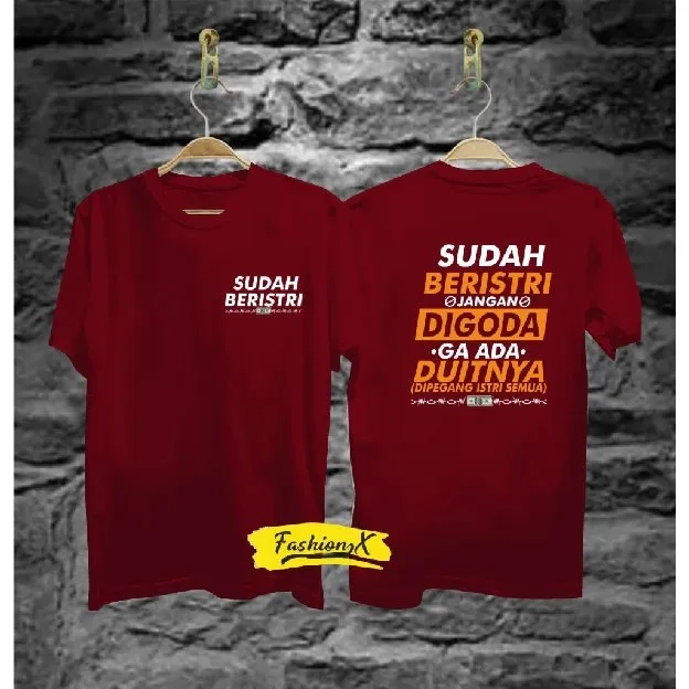 Kaos Pria Sudah Beristri