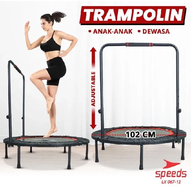 SPEEDS Trampoline Dewasa Anak 40 Inch Olahraga Lompat Trampolin Jump Olahraga Fitness