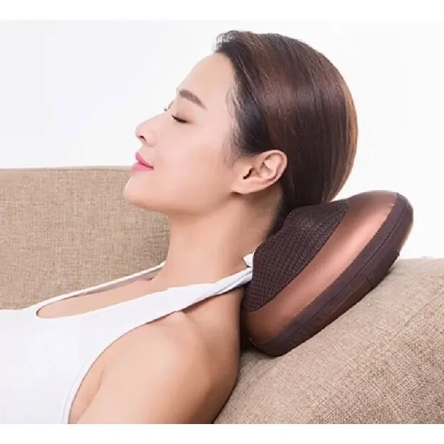 Bantal Pijat pillow massage DLC 8 Bola portable Car Home Masaage Pillow Alat Pijat - Shiatsu Leher -