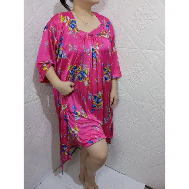 Kimono Lingerie Kembang Pond import Murah Berkualitas