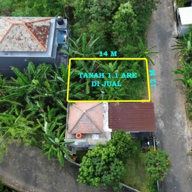 Dijual 1,1 are, Puri Ayodya Residence Jl. Tanah Lot Nyitdah Kediri Tabanan