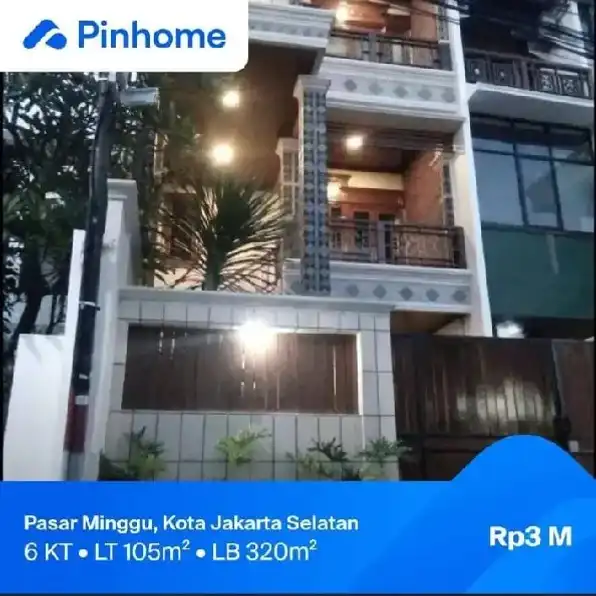 Rumah Strategis Mewah Dijual Cepat BU Trims