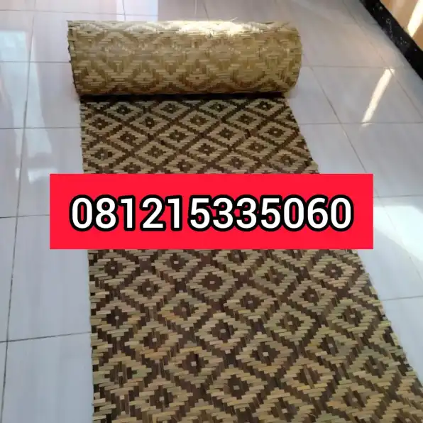 Jual Plafon Anyaman Bambu Jogja 081215335060