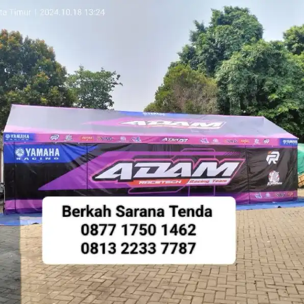 Tenda Paddock Balap Racing Jakarta 0877-1750-1462 Berkah Sarana Tenda