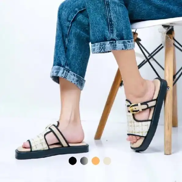 Sandal Platform Wanita Korean Style Kekinian