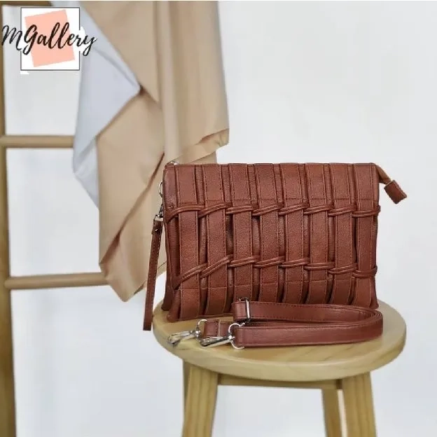 Bisa COD - Tas Selempang Pagar Clutch Wanita