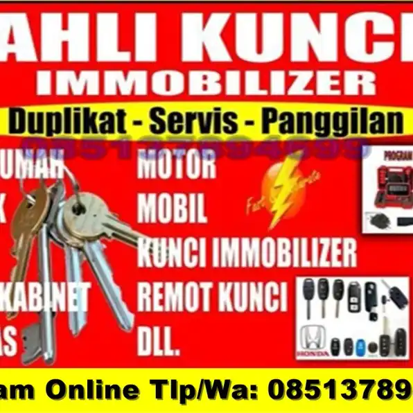 Duplikat Kunci Terdekat Subang 085137894699 Panggilan 24 Jam Tukang Ahli Kunci Subang