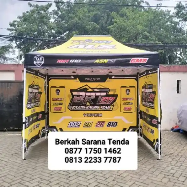 Tenda Paddock Balap Racing Jakarta 0877-1750-1462 Berkah Sarana Tenda