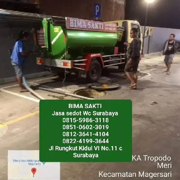 Jasa Sedot Wc Tambaksari 0815-5986-3118 Bima sakti