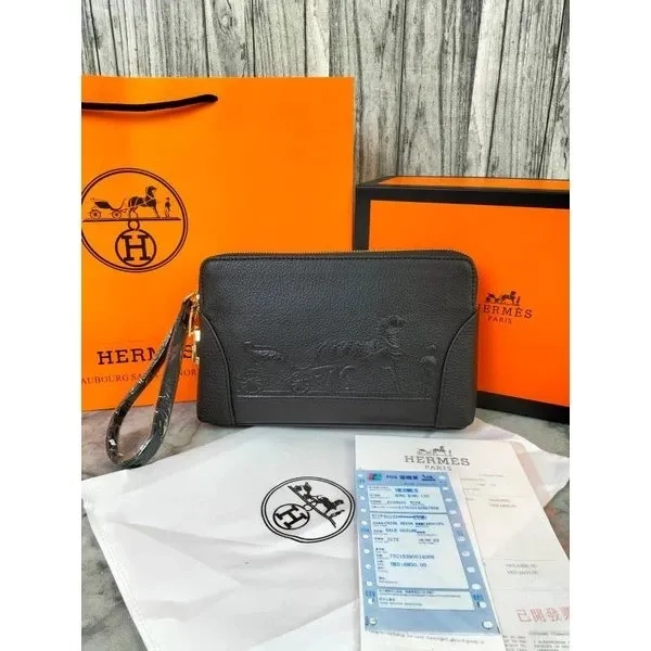 HAND BAG HITAM HERMES TAS TANGAN