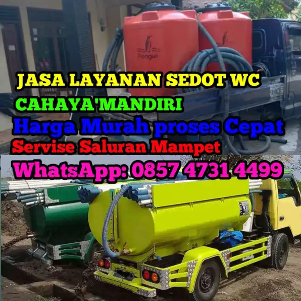 Sedot WC kedungbanteng murah WA:085747314499