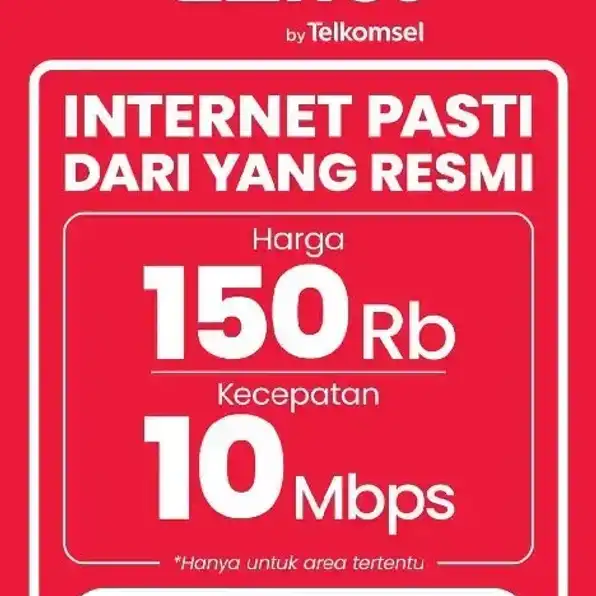 EZnet 10 Mbps Sleman By Telkomsel