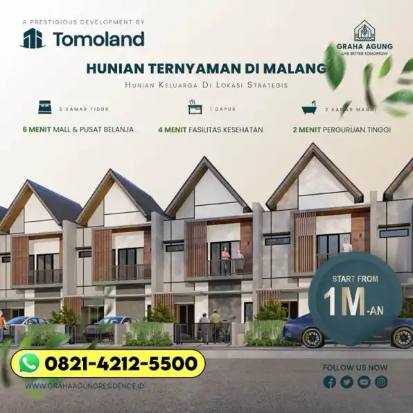 0821-4212-5500 Jual Beli Property Malang Dekat Kampus Akademi Keperawatan Panti Waluya Malang Bersama Agen Property Profesional Tempat Strategis