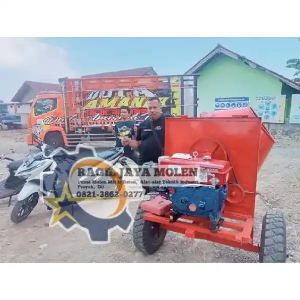 Mesin Molen Cor Beton Kudus 0821-3862-0277 Ragil jaya Molen