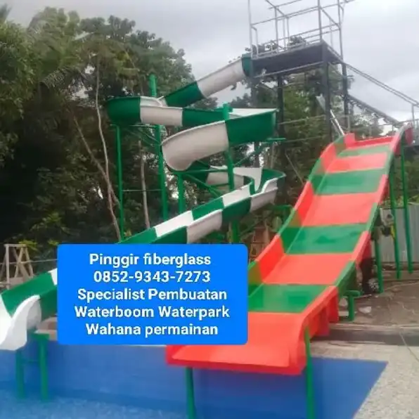 0852-9343-7273 Pembuatan Wahana permainan Waterboom Waterpark Sukabumi