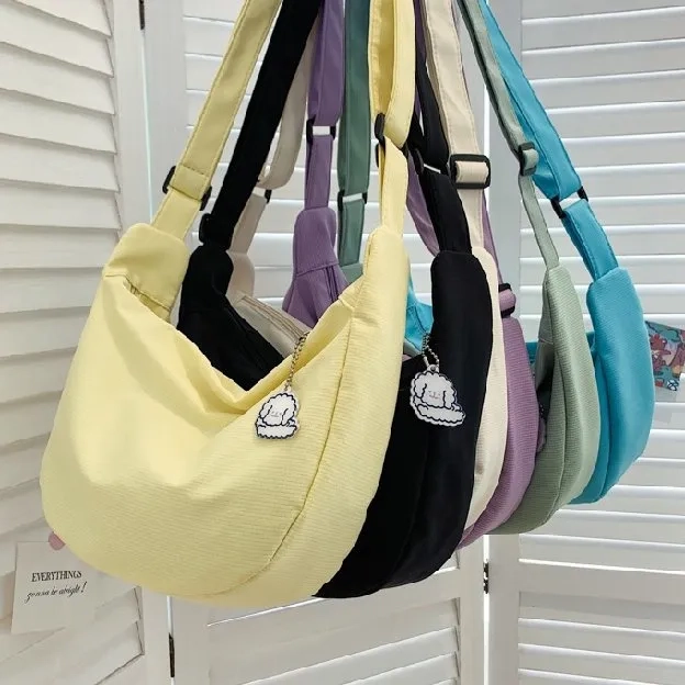 Tas Selempang Tas Bahu Polos Sling bag Shoulderbag Wanita Remaja OOTD Sekolah kuliah Fashion Cute