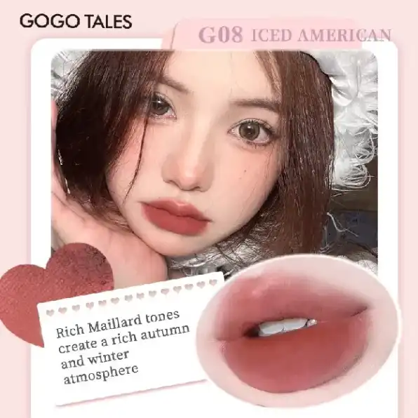 [BPOM] GOGOTALES ice lipmud LIP CREAM MATTE LIPSTICK LIP TINT LONG LASTING LIP & CHEEK MUD