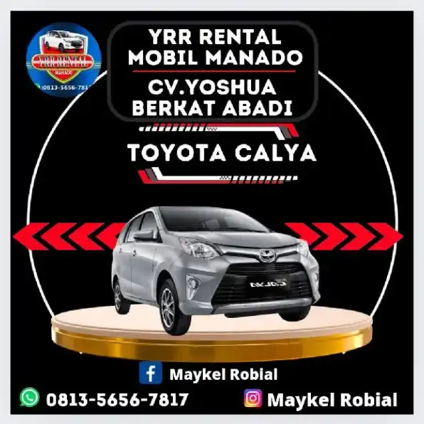 Rental Mobil Murah Manado plus Driver 0813-5656-7817 YRR Rental