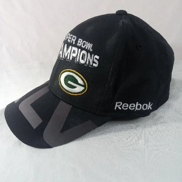 Topi Superbowl Champion Green Bay Packers NFL x Reebok Fitted Original