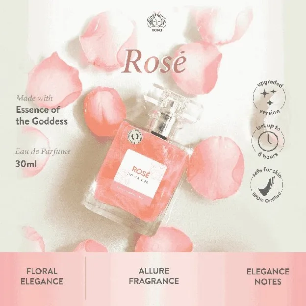 NOKA Perfume - DELICATE EDITION (Bloom, Fiesta, Creame, Eiden, Rose, Joy)