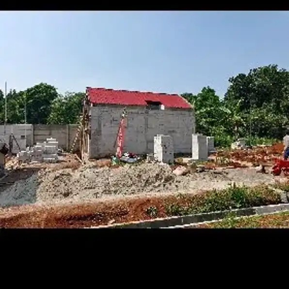 Bismillah. Dijual rumah kavling Desain minimalis Harga ekonomis SHM Tanah darat Air jernihBebas banj