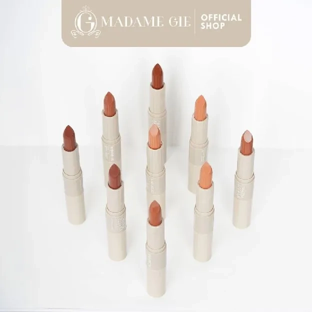 ORIGINAL Madame Gie 2in1 Lips Charmseeker Lip Cream Ombre Lipstick MadameGie 2 in 1 BPOM