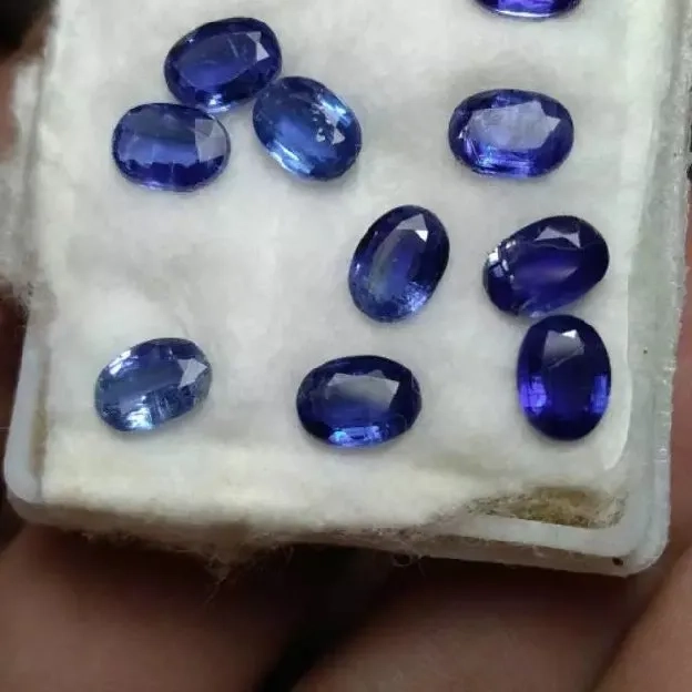 natural blue kyanite srilanka 10 pcs 