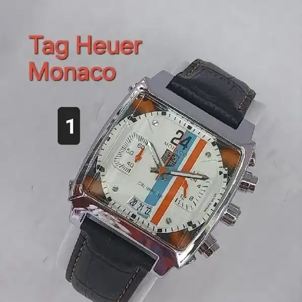 jam tangan pria Tag heuer monaca