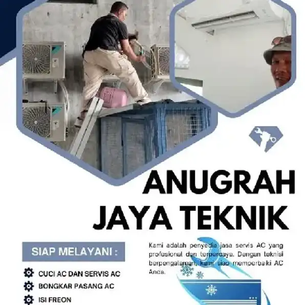 Jasa Maintenan dan service AC Anugerah Jaya Teknik Pekalongan 082324420418