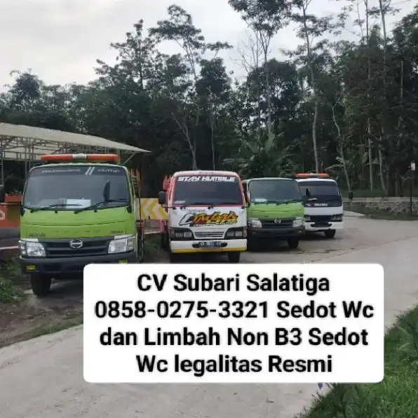 Sedot Wc Limbah Ambarawa 0858-0275-3321 CV Subari