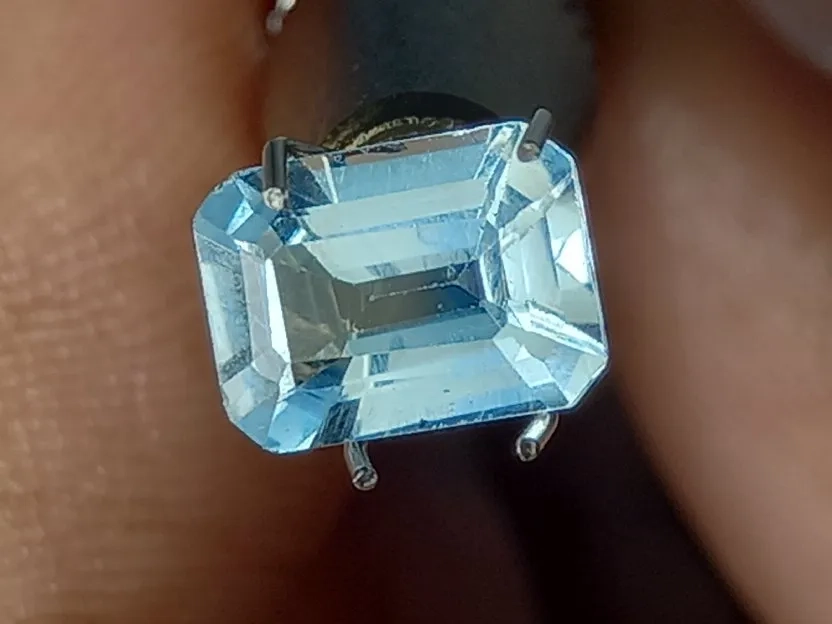 natural blue topaz asli batu topaz bukan sintetic